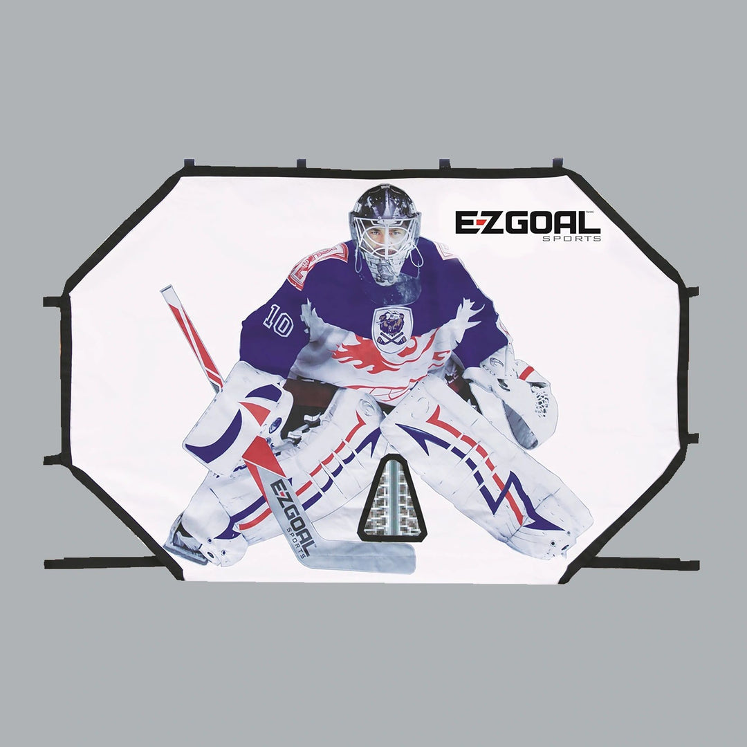 Shooter Tutor with Middle Net - Hockey (Item # 69993)