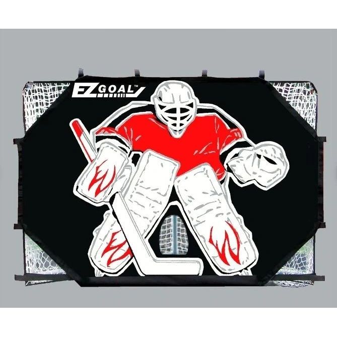 Shooter Tutor with Middle Net and 4-Corner Targets - Hockey (Item # 69994)