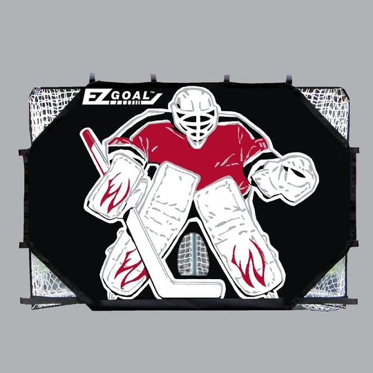 Shooter Tutor with Middle Net and 4-Corner Targets - Hockey (Item # 69992)